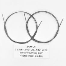 Load image into Gallery viewer, Military Survival Saw Replacement Blades (2 Pack)