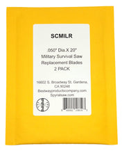 Load image into Gallery viewer, Military Survival Saw Replacement Blades (2 Pack)