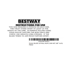 Load image into Gallery viewer, Dual Blade Rope Saw