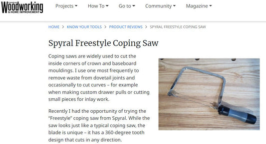 Our review by the Canadian Woodworking & Home Improvement