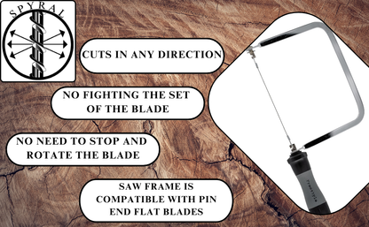 Freestyle Coping Saw Kit with Sample Blades