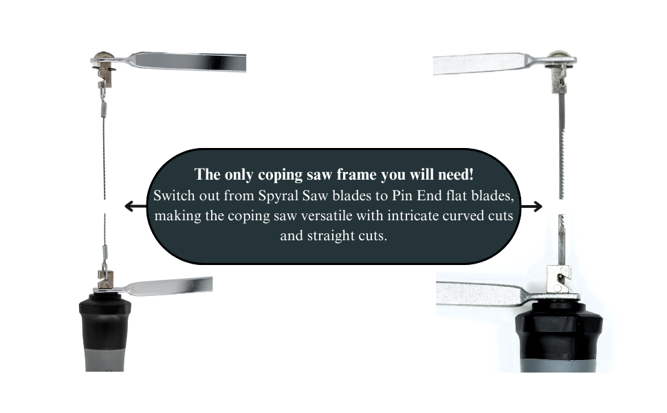 Freestyle Coping Saw Kit with Sample Blades