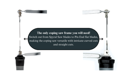 Freestyle Coping Saw Kit with Sample Blades