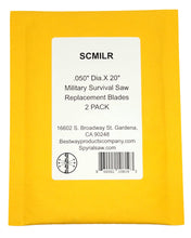 Load image into Gallery viewer, Military Survival Saw Replacement Blades (2 Pack)
